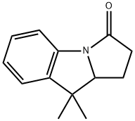 3H-Pyrrolo[1,2-a]indol-3-one,1,2,9,9a-tetrahydro-9,9-dimethyl-(9CI) 구조식 이미지