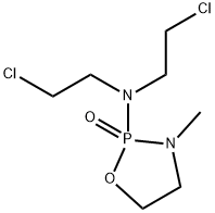 N,N-bis(2-chloroethyl)-3-methyl-2-oxo-1-oxa-3-aza-2$l^{5}-phosphacyclo pentan-2-amine Structure