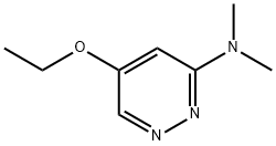 3-피리다진아민,5-에톡시-N,N-디메틸-(9Cl) 구조식 이미지