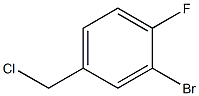 2-bromo-4-(chloromethyl)-1-fluorobenzene 구조식 이미지