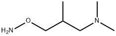 1-프로판아민,3-(아미노옥시)-N,N,2-트리메틸-(9Cl) 구조식 이미지
