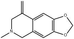 1,3-Dioxolo[4,5-g]isoquinoline,5,6,7,8-tetrahydro-6-methyl-8-methylene-(9CI) Structure