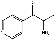 1-Propanone,2-amino-1-(4-pyridinyl)-(9CI) 구조식 이미지