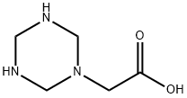 1,3,5-Triazine-1(2H)-aceticacid,tetrahydro-(9CI) Structure