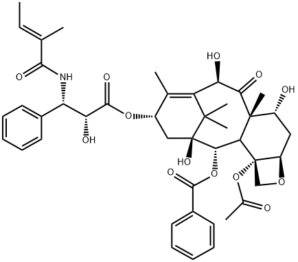 7-epi-10-Deacetyl CephaloMannine 구조식 이미지