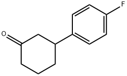 3-(4-Fluorophenyl)cyclohexanone Structure