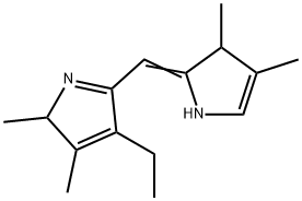 1H-Pyrrole,2-[(4-ethyl-2,3-dimethyl-2H-pyrrol-5-yl)methylene]-2,3-dihydro-3,4-dimethyl-(9CI) 구조식 이미지