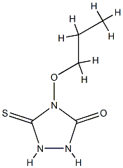 1,2,4-Triazolidin-3-one,4-propoxy-5-thioxo-(9CI) Structure