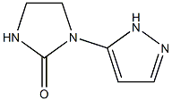 2-Imidazolidinone,1-(1H-pyrazol-3-yl)-(9CI) Structure