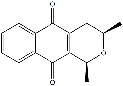 demethoxyeleutherin Structure