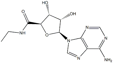 5'-N-ETHYLCARBOXAMIDO- ADENOSINE Structure