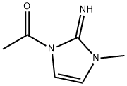 2H-Imidazol-2-imine,1-acetyl-1,3-dihydro-3-methyl-(9CI) Structure