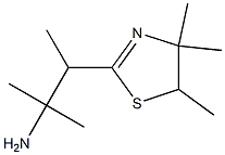 2-티아졸에탄아민,4,5-디하이드로-알파,알파,bta,4,4,5-헥사메틸-(9CI) 구조식 이미지