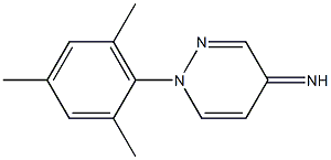 4(1H)-Pyridazinimine,1-(2,4,6-trimethylphenyl)-(9CI) Structure
