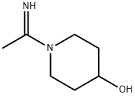 4-피페리디놀,1-(1-이미노에틸)-(9CI) 구조식 이미지