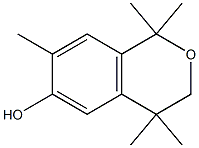 1H-2-Benzopyran-6-ol,3,4-dihydro-1,1,4,4,7-pentamethyl-(9CI) Structure