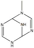 2,4,6,8,9-Pentaazabicyclo[3.3.1]nona-2,6-diene,4-methyl-(9CI) 구조식 이미지