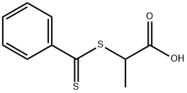 2-(Thiobenzoylthio)propionic acid 구조식 이미지