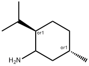 시클로헥산아민,5-메틸-2-(1-메틸에틸)-,(2R,5S)-rel-(9CI) 구조식 이미지