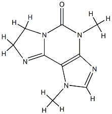 5H-Imidazo[2,1-i]purin-5-one,1,4,7,8-tetrahydro-1,4-dimethyl-(9CI) Structure