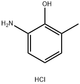 Phenol,2-amino-6-methyl-, hydrochloride (1:1) Structure