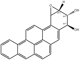 BENZO(rst)PENTAPHENE-3-alpha,4-beta-DIOL, 1,2,3,4-TETRAHYDRO-1-alpha,2 -alpha-EPO 구조식 이미지