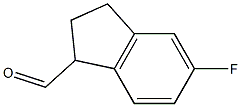 1H-Indene-1-carboxaldehyde,5-fluoro-2,3-dihydro-(9CI) 구조식 이미지