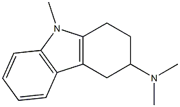 1H-Carbazol-3-amine,2,3,4,9-tetrahydro-N,N,9-trimethyl-(9CI) 구조식 이미지