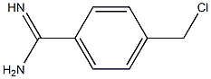 4-(chloromethyl)benzamidine 구조식 이미지