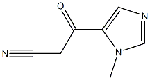 1H-Imidazole-5-propanenitrile,1-methyl-beta-oxo-(9CI) Structure