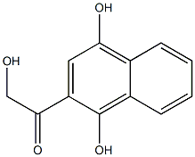 2-아세토나프톤,1,2,4-트리하이드록시-(5CI) 구조식 이미지
