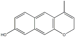 2H-Naphtho[2,3-b]pyran-8-ol,4-methyl-(9CI) 구조식 이미지