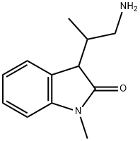 2H-Indol-2-one,3-(2-amino-1-methylethyl)-1,3-dihydro-1-methyl-(9CI) Structure