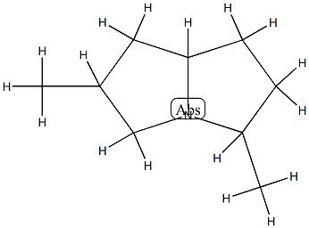 1H-Pyrrolizine,hexahydro-2,5-dimethyl-(9CI) Structure