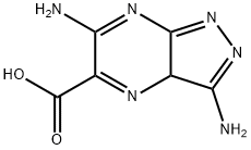 3aH-Pyrazolo[3,4-b]pyrazine-5-carboxylicacid,3,6-diamino-(9CI) Structure
