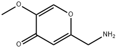 4H-Pyran-4-one,2-(aminomethyl)-5-methoxy-(9CI) Structure