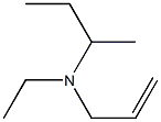 2-Butanamine,N-ethyl-N-2-propenyl-(9CI) Structure