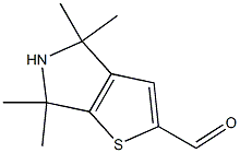 4H-Thieno[2,3-c]pyrrole-2-carboxaldehyde,5,6-dihydro-4,4,6,6-tetramethyl-(9CI) Structure