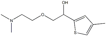 2-Thiophenemethanol,alpha-[[2-(dimethylamino)ethoxy]methyl]-4-methyl-(9CI) Structure