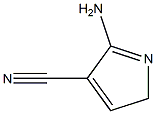 2H-Pyrrole-4-carbonitrile,5-amino-(9CI) Structure