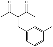 2,4-Pentanedione,3-[(3-methylphenyl)methyl]-(9CI) Structure