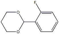 1,3-다이옥산,2-(2-플루오로페닐)-(9CI) 구조식 이미지