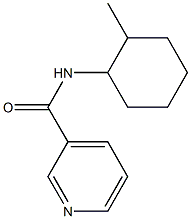 3-Pyridinecarboxamide,N-(2-methylcyclohexyl)-(9CI) Structure