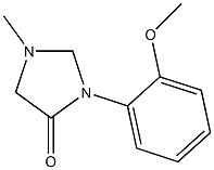 4-Imidazolidinone,3-(2-methoxyphenyl)-1-methyl-(9CI) 구조식 이미지