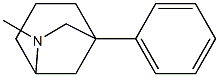 6-Azabicyclo[3.2.1]octane,6-methyl-1-phenyl-(9CI) Structure