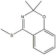 2H-1,3-Benzoxazine,2,2-dimethyl-4-(methylthio)-(9CI) Structure