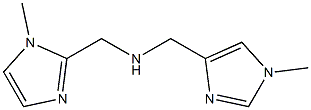 1H-Imidazole-2-methanamine,1-methyl-N-[(1-methyl-1H-imidazol-4-yl)methyl]-(9CI) 구조식 이미지