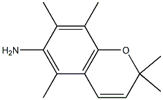 2H-1-Benzopyran-6-amine,2,2,5,7,8-pentamethyl-(9CI) Structure