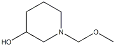 3-Piperidinol,1-(methoxymethyl)-(9CI) Structure