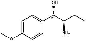 벤젠메탄올,알파-[(1R)-1-아미노프로필]-4-메톡시-,(알파S)-rel-(9CI) 구조식 이미지